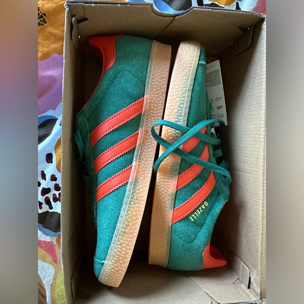 Adidas Gazelle’s Size 6.5- fits like a women’s 8